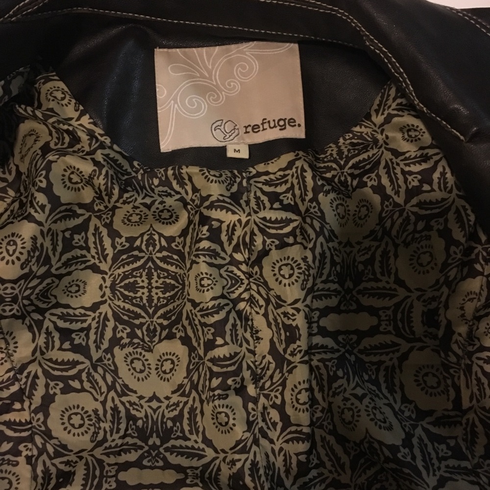 Refuge Faux Leather Jacket - Picture 5 of 5